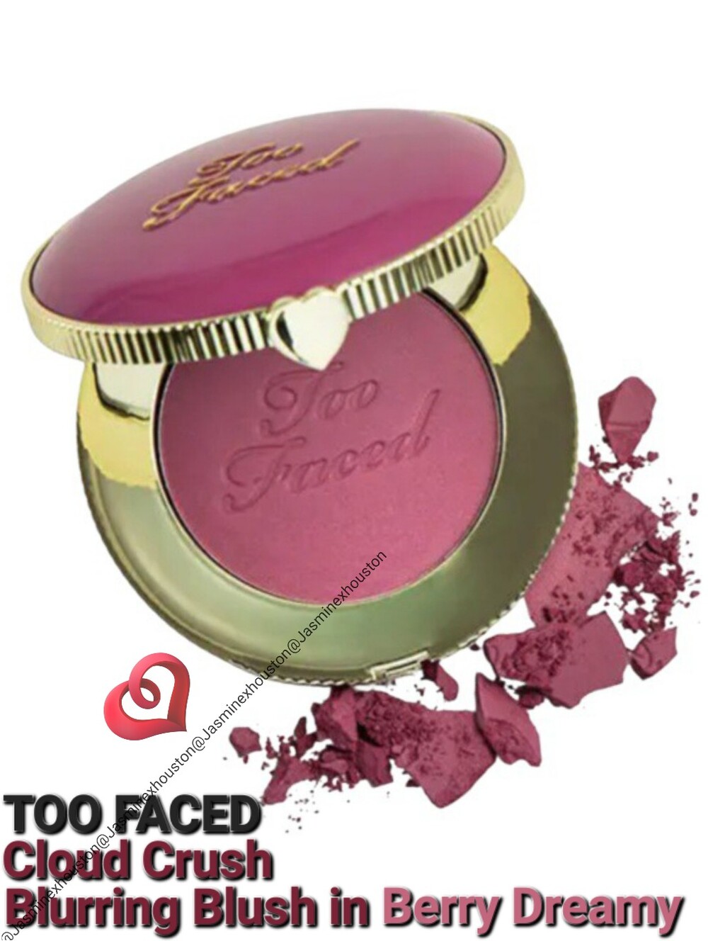 TOO FACED Cloud Crush Blurring Blush In Berry Dreamy